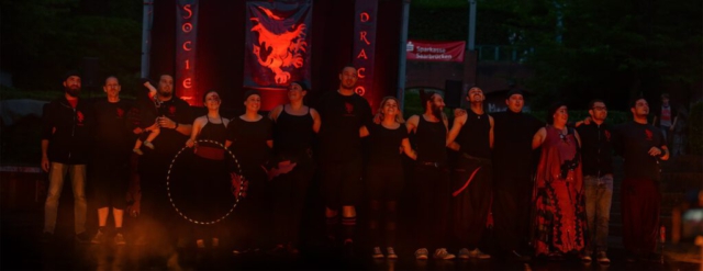 Feuershow Societas Draconis - Buergerparkfest Saarbrücken